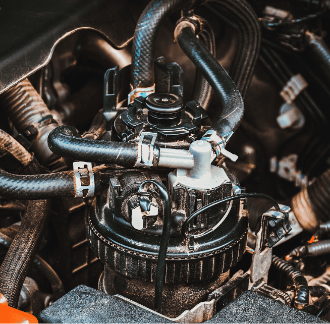 Diesel engines have a fuel filter that needs to be replaced. Branch Automotive suggests & does diesel fuel filter replacement every 15,000 miles or once a year.